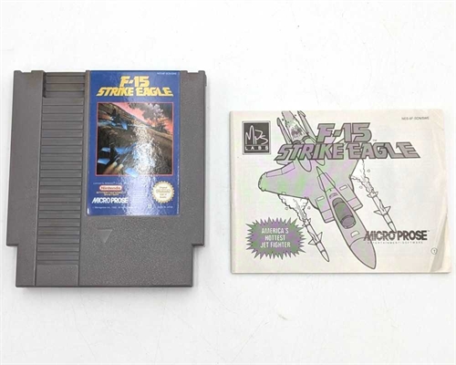 F-15 Strike Eagle - Complete In Box - SCN - NES Game (B Grade) (Used)